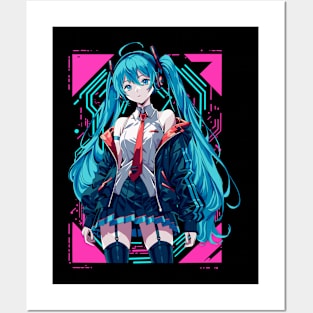 hatsune miku Posters and Art